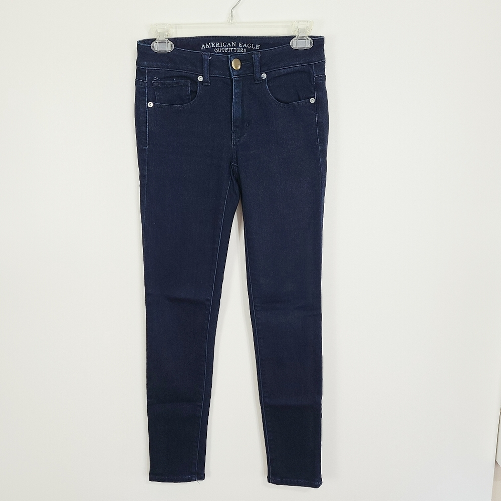 American Eagle | Skinny Jeans Jeggings Dark Wash Size 2